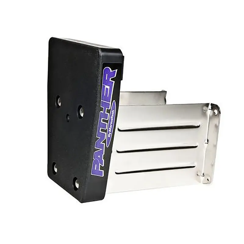 Panther Marine 550028 Stainless Steel Fixed Outboard Motor Bracket – Rated For 35Hp 1