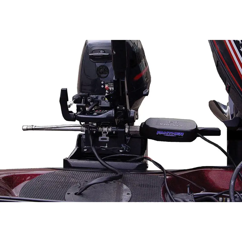 Panther T4 Electro Steer Featuring Through-Tilt Tube Installation – Saltwater Rated [550103] 1