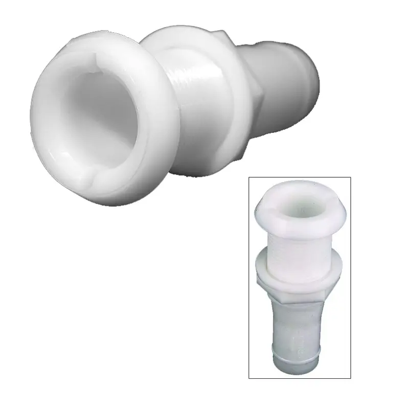 Perko 0301Dp6A 1-1/8" Plastic Thru-Hull Fitting – Narrow Flange For Hose [0301Dp6A] 1
