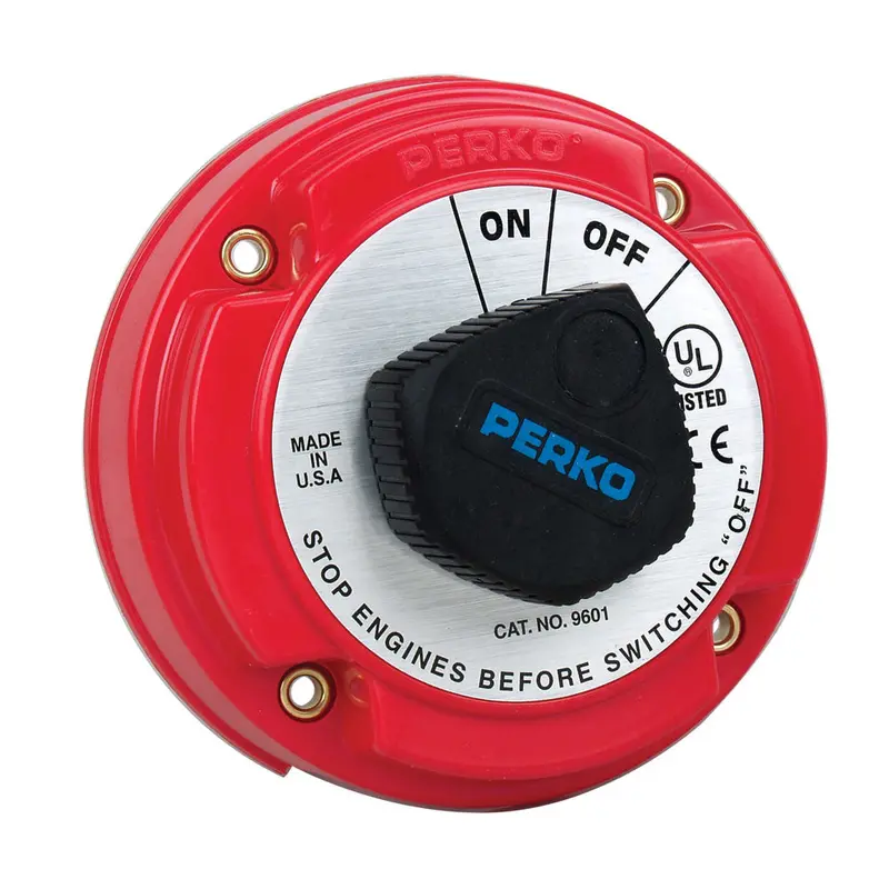 Perko 250A Battery Disconnect Switch – Medium-Duty, 12–32 Vdc (Model 9601Dp) 1