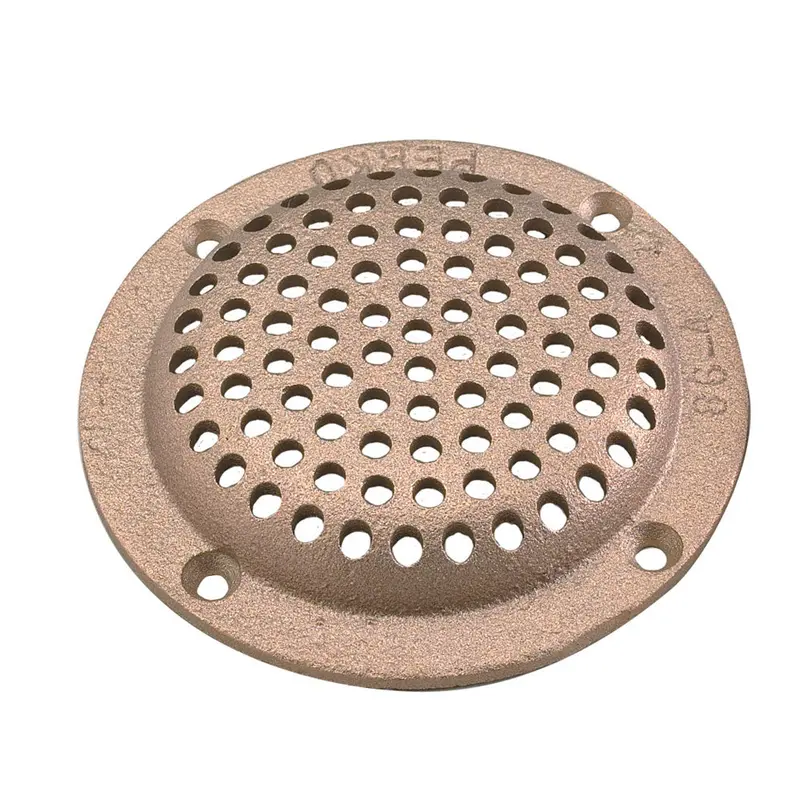Perko 6-Inch Round Bronze Strainer – Made In Usa, Marine-Grade 1