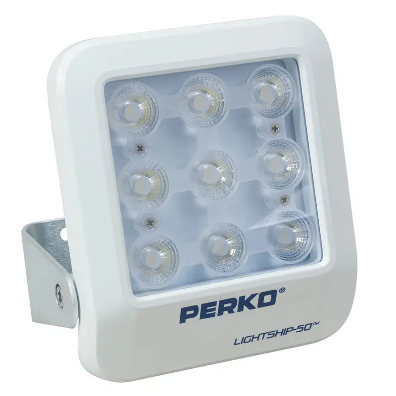 Perko Lightship 50 Led Floodlight — 12/24V, White Housing 1