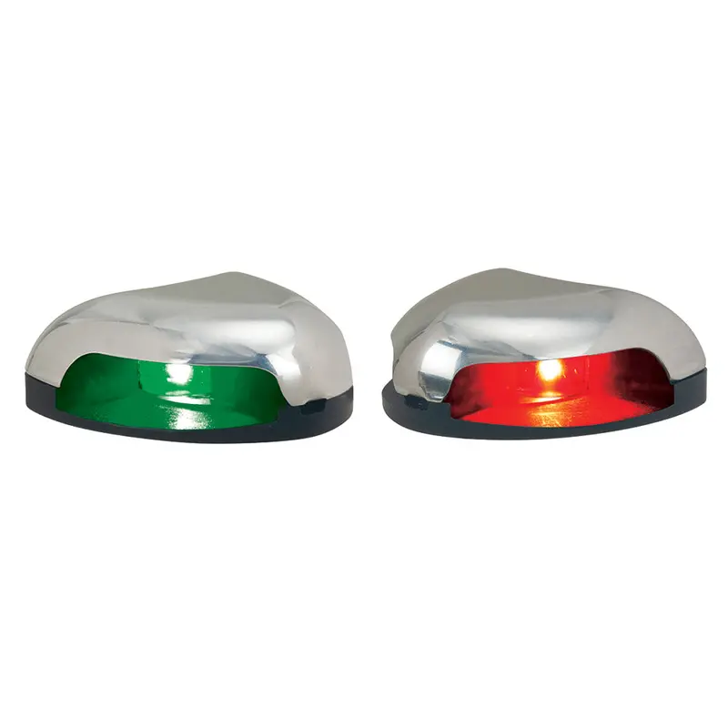 Perko Red/Green Horizontal Side Lights – Stainless Steel Pair (0626Dp0Sts) 1