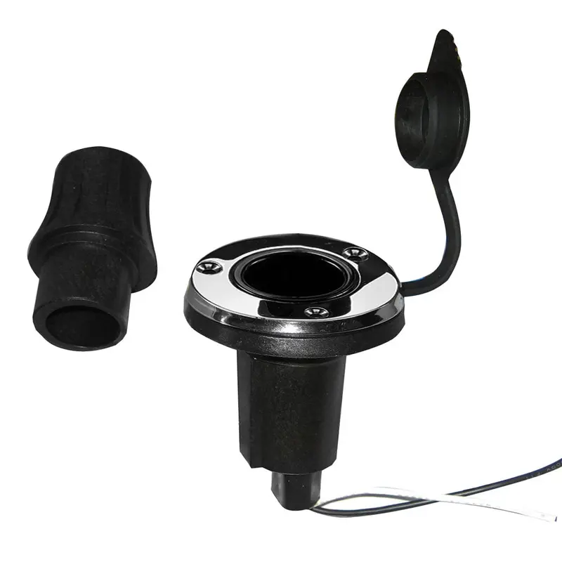 Perko Round 2-Pin Locking Collar Mount For Pole Lights – Stainless Steel – 1045P0Sdp 1
