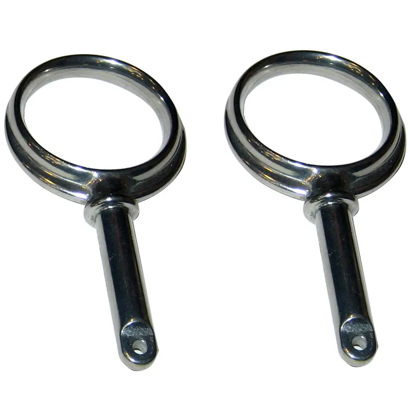 Perko Round-Type Rowlock Horns – Plain Zinc Finish 1