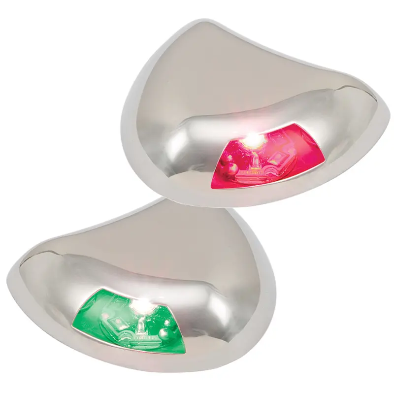 Perko Stealth Series Led Side Navigation Lights – Horizontal Mount, Red/Green [0616Dp2Sts] 1