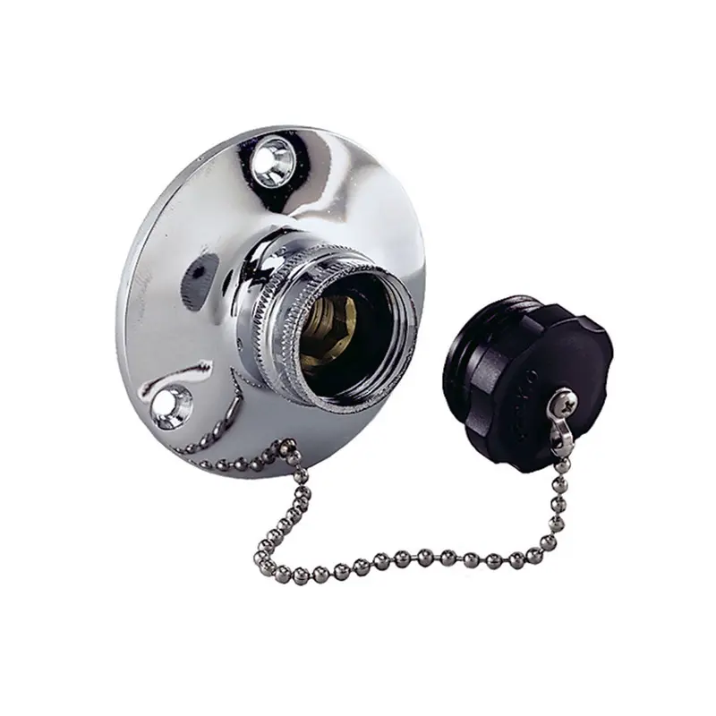 Perko Water Inlet Fitting With Removable Plug [0499Dp0Chr] 1