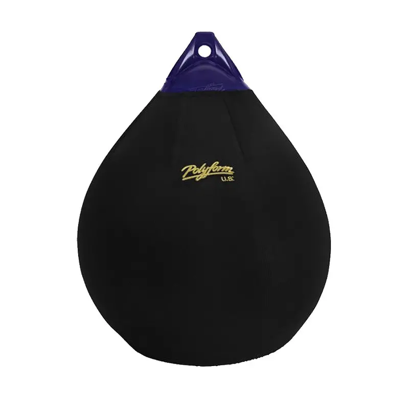 Polyform Black Fender Cover For A-3 Series Marine Fenders [Efc-A3 Black] 1