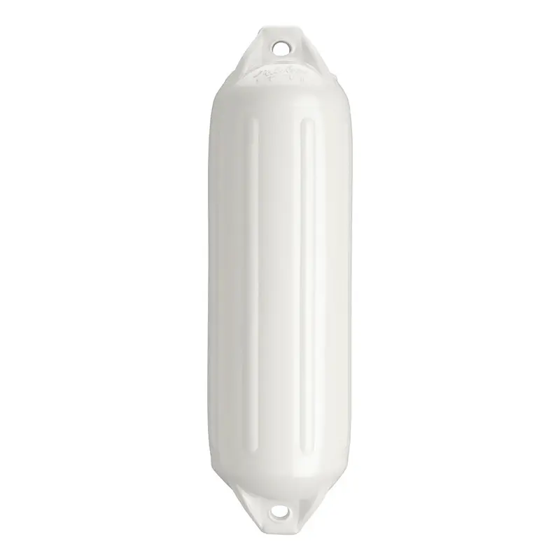 Polyform Nf-3 Heavy-Duty Twin-Eye Anchor Flotation Buoy – 5.6" × 19", White [Nf-3 White] 1