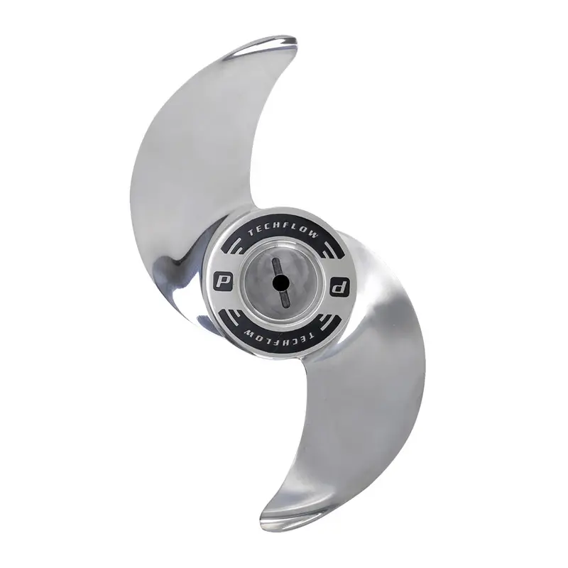 Power-Pole Move Stainless Steel Techflow Propeller For Enhanced Maneuverability 1