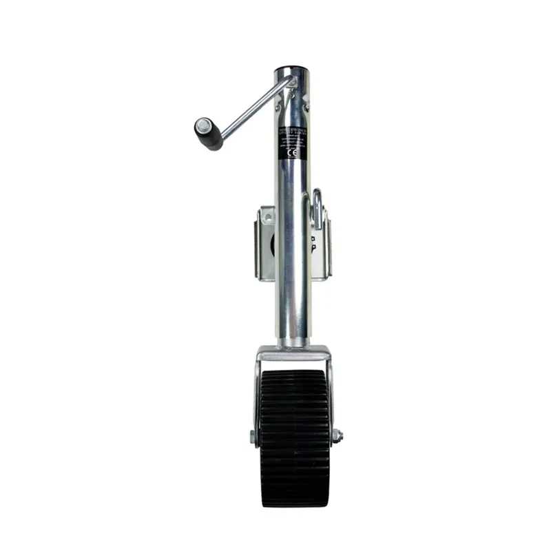 Powerwinch 1500 Lb Weld-On Jack – Wide Single-Wheel Base, Zinc-Coated (21500-J-1500-W1W-Z-R) 1