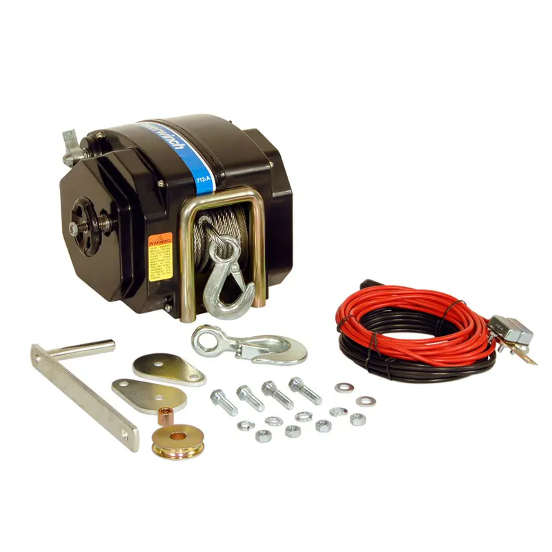 Powerwinch P77712 712A Low-Profile Trailer Winch With Gear Reduction 1