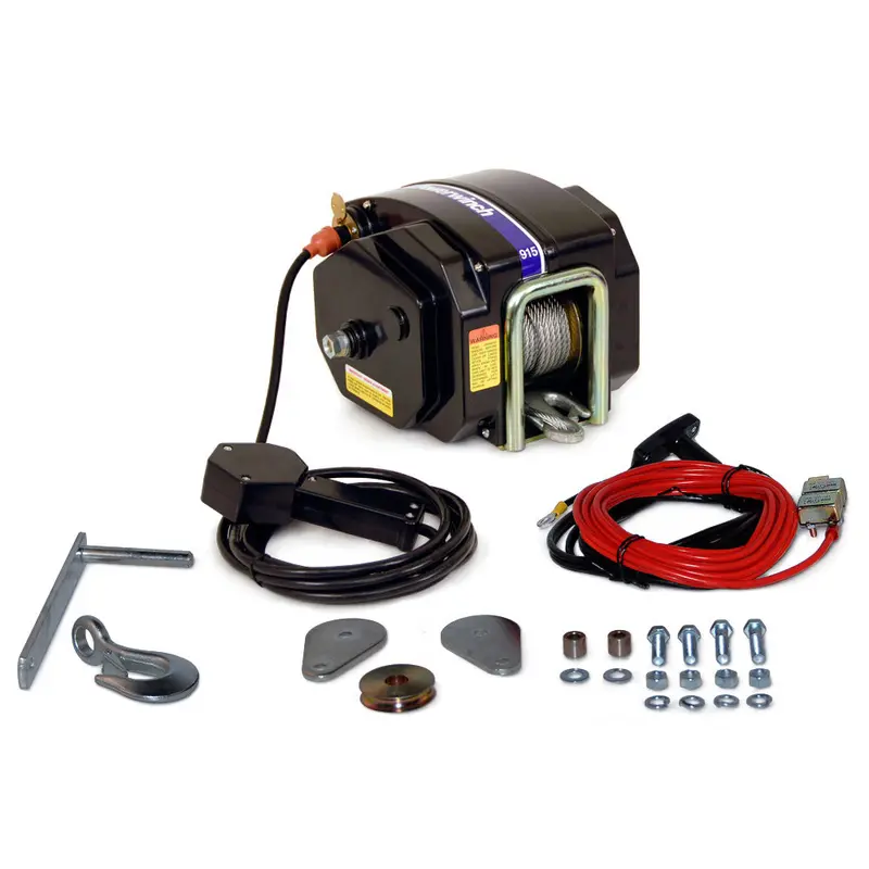Powerwinch P77915 915 Heavy-Duty Trailer Winch With Remote Control 1