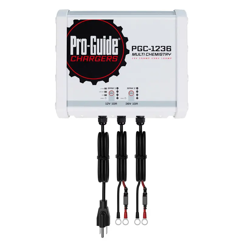 Pro-Guide Dual-Bank Onboard Battery Charger: 12V + 36V, 20A Output [Pgc-1236] 1