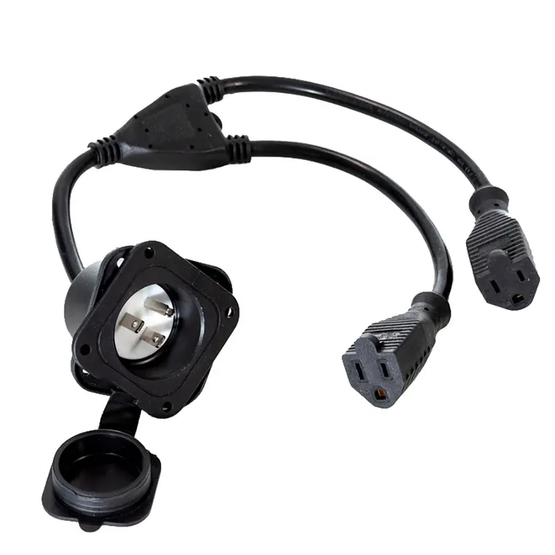 Pro-Guide Dual-Pole Ac Receptacle – Weatherproof Marine Outlet [Twpd] 1