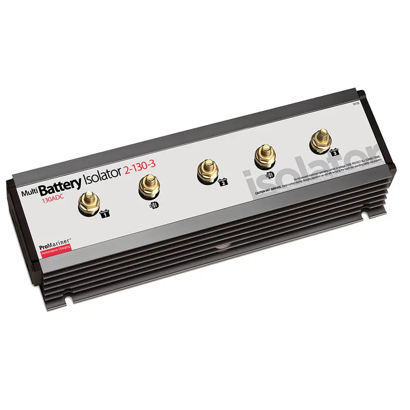 Promariner 130A Dual-Alternator Battery Isolator For Three Batteries 1