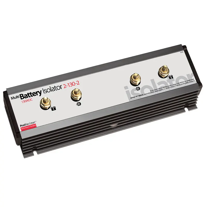 Promariner 130A Dual-Alternator Battery Isolator For Two Batteries 1