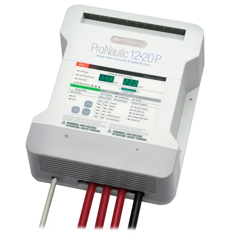 Promariner Pronautic 1220P 12V 20A 3-Bank Marine Battery Charger – 63120 1