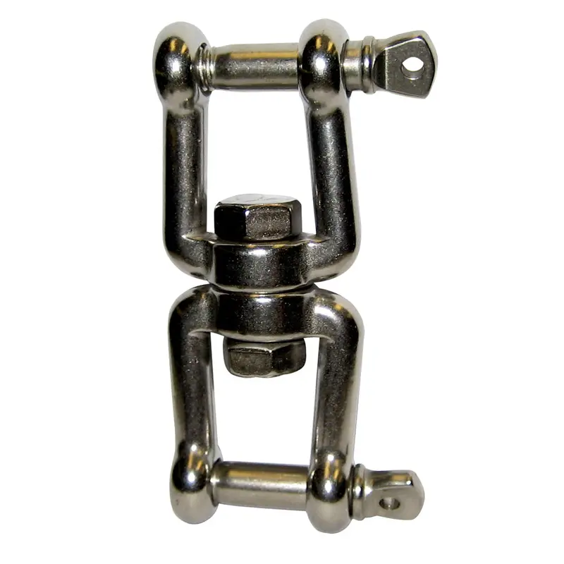 Quick Sw8 Stainless Steel Jaw-Jaw Anchor Swivel – 8Mm, Rated For 11–16 Lb Anchors 1