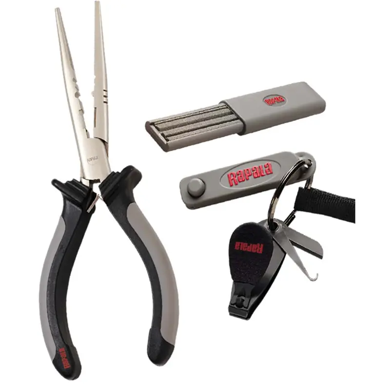 Rapala Multi-Tool Kit: Pliers, Clipper, Punch & Sharpener [Rtc-6Pchs] 1