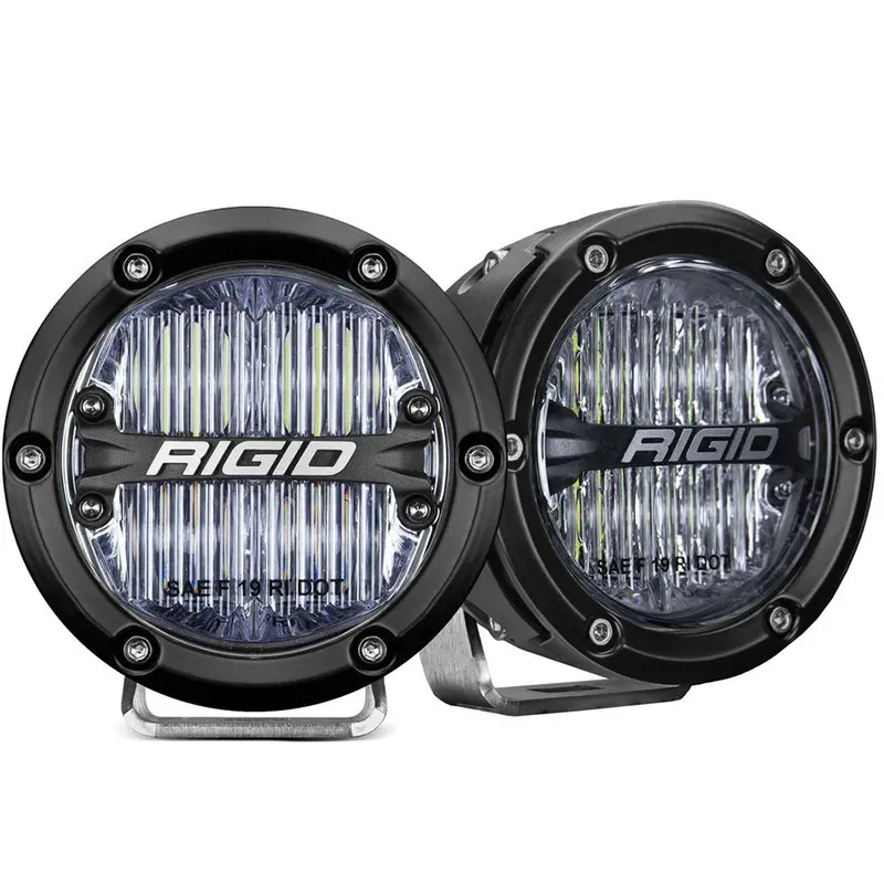 Rigid Industries 360-Series 4" Sae-Certified White Led Fog Light Pair 1