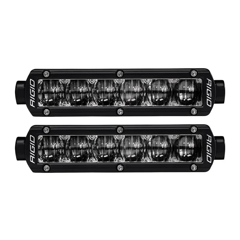 Rigid Sr-Series 6-Inch Sae-Compliant Fog Light – Matching Pair [906703] 1