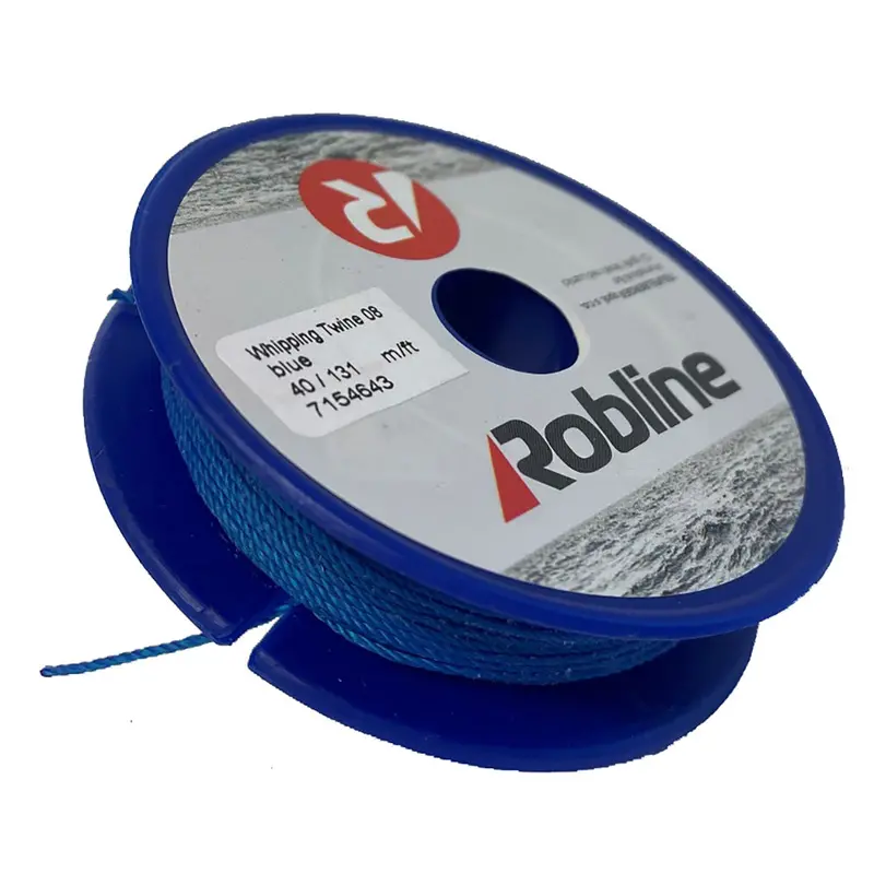 Robline Waxed Whipping Twine – 0.8 Mm Diameter × 40 Meter Spool, Blue [Tyn-08Blusp] 1