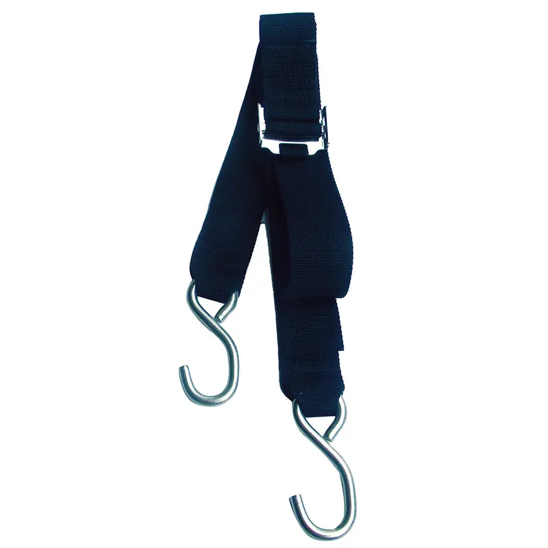 Rod Saver Stainless Steel Gunwale Tie-Down – 2-Inch X 13-Inch Roller Buckle Strap [Ss/Gw213] 1