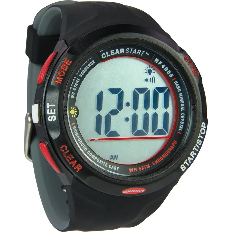 Ronstan Clearstart 50Mm Sailing Watch – Black & Grey Dial [Rf4055A] 1