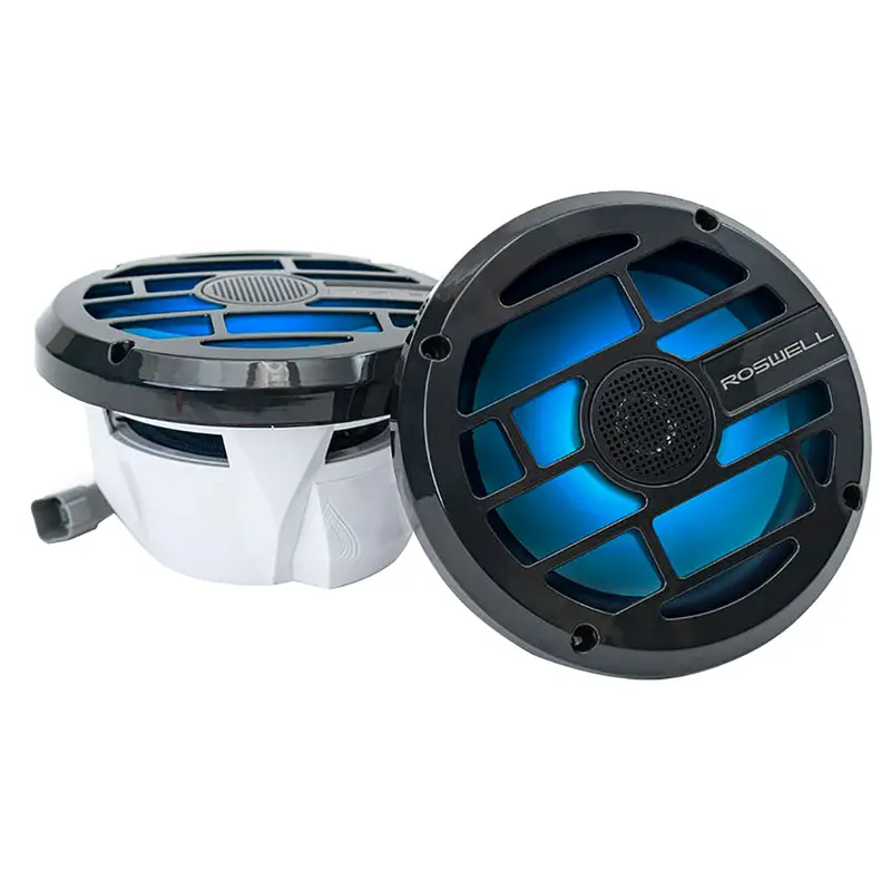 Roswell R Series 6.5-Inch Marine Speakers – Anthracite Grille, 60W Rms / 120W Peak Power (Model C920-1902) 1