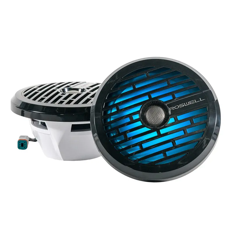 Roswell R1 8" Marine Speakers – Black, 100W Rms / 200W Peak [C920-1611] 1