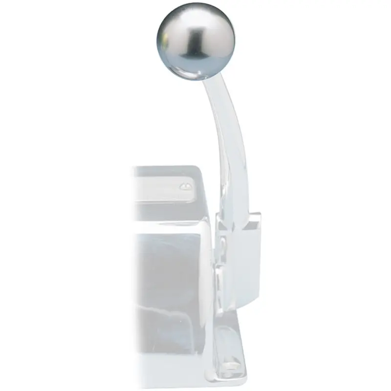 Rupp Silver Control Knob For Morse Controls – 3/8-24 Thread (Model 03-1226-23S) 1