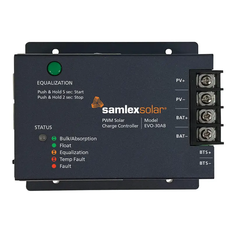 Samlex Evo-30Ab Solar Charge Controller – 12V/24V Pwm Regulator, 30A Output [Evo-30Ab] 1