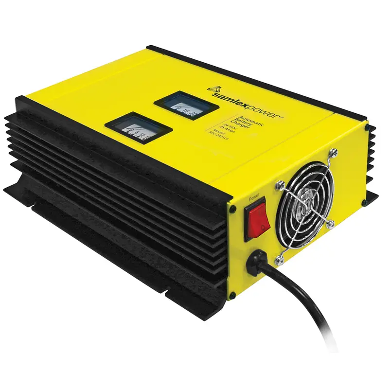 Samlex Sec-2425Ul 25A 2-Bank 24V Battery Charger – 3-Stage W/ Temp Sensor & Lug Terminals 1