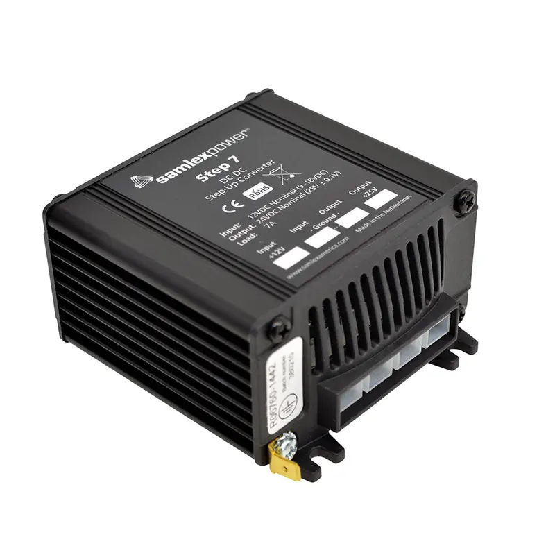 Samlex Step7 Dc-Dc Step-Up Converter: 7A, 9–18V Input To 24V Output 1