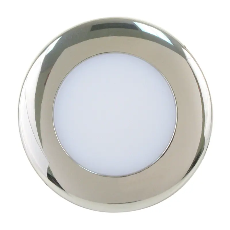 Scandvik 41416P A2.5 Adjustable Downlight With Stainless Steel Trim — Rgbw (8–30V) 1