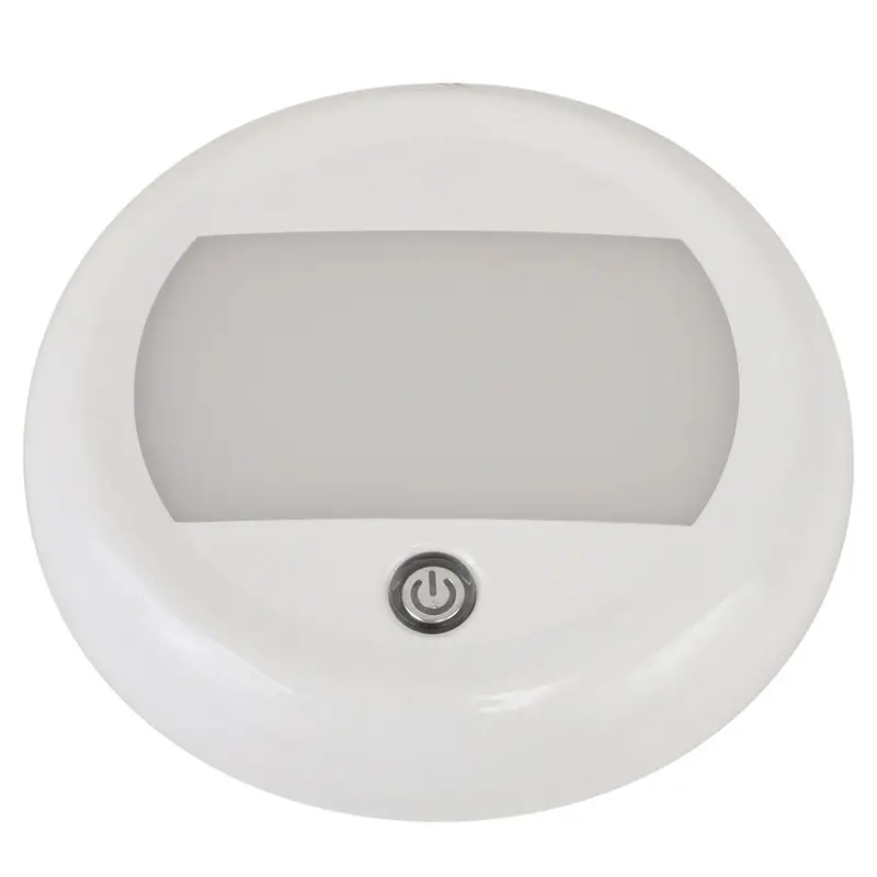 Scandvik 5-Inch Ip67 Dome Light With 3-Stage Dimming & Switch [41323P] 1