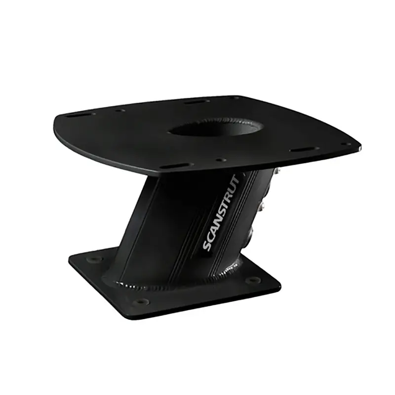Scanstrut Apt-150-01-Blk Aluminum Powertower Radar Mount – 6-Inch Aft-Leaning, Black [Apt-150-01-Blk] 1