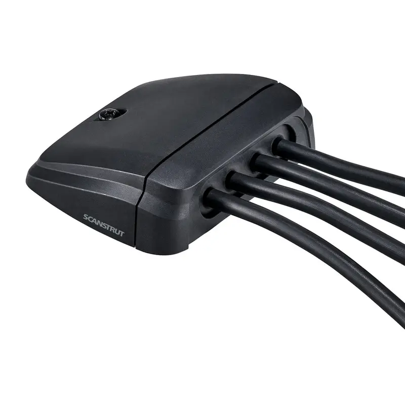 Scanstrut Ds-H-Multi-Blk Horizontal Multi-Cable Seal – Uv-Resistant Black Gland For Bundled Wiring [Ds-H-Multi-Blk] 1