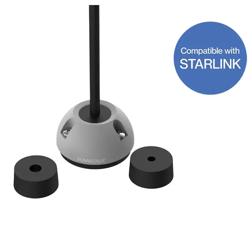 Scanstrut Ds16-Sl Starlink-Compatible Cable Seal – Grey Low-Profile Seal [Ds16-Sl] 1