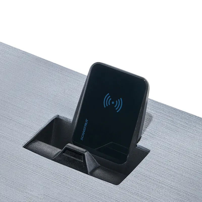 Scanstrut Sc-Cw-12F Aura Magnetic Wireless Charger – 10W Qi-Compatible, 12V/24V Marine-Grade [Sc-Cw-12F] 1