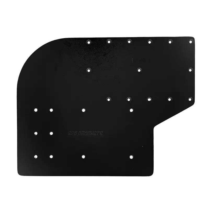 Sea Brackets Large Offset Trolling Motor Mount For Minn Kota Quest – Black [Sea2305-Blk] 1