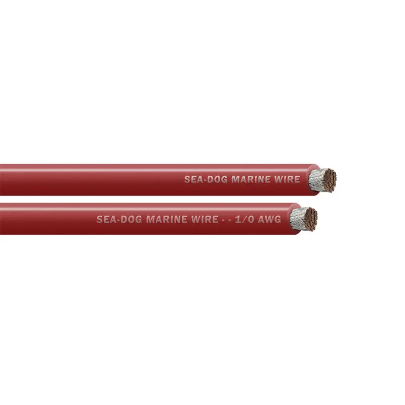 Sea-Dog 1/0 Awg Red Battery Cable – 100-Foot Roll (Model 8011022) 1