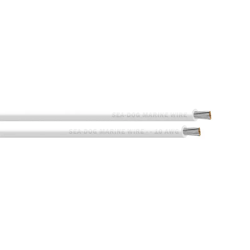 Sea-Dog 10 Awg White Primary Wire – 1000-Foot Spool (Model 8010059) 1