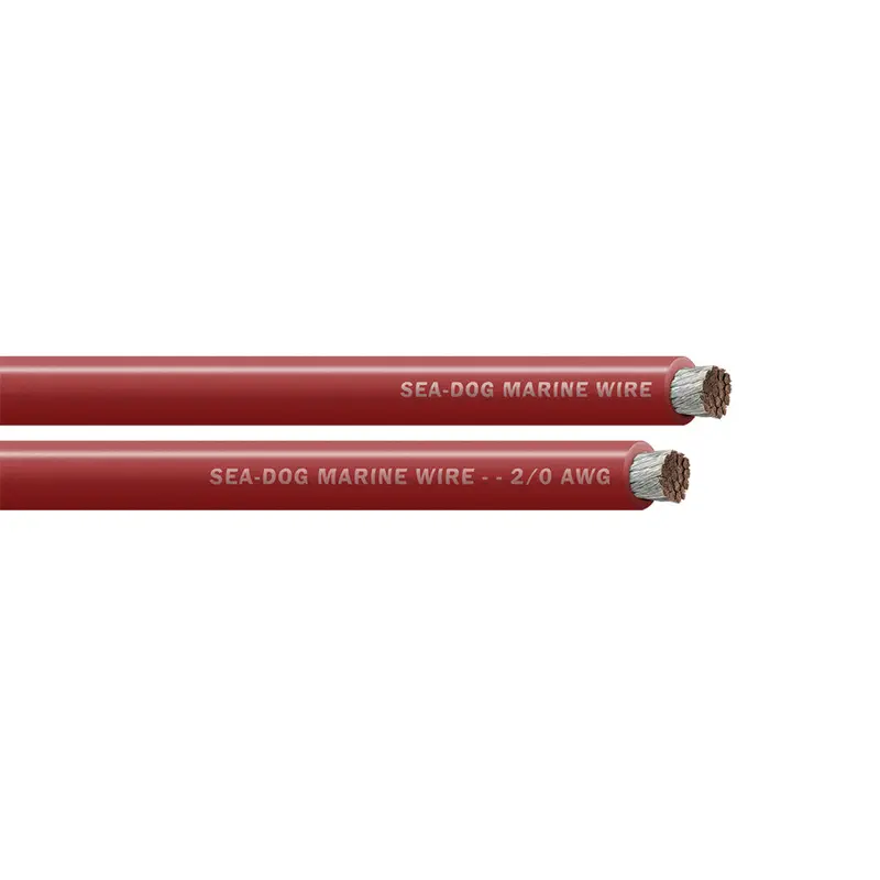 Sea-Dog 2/0 Awg Red Marine Battery Cable – 100-Foot Spool [8021022] 1