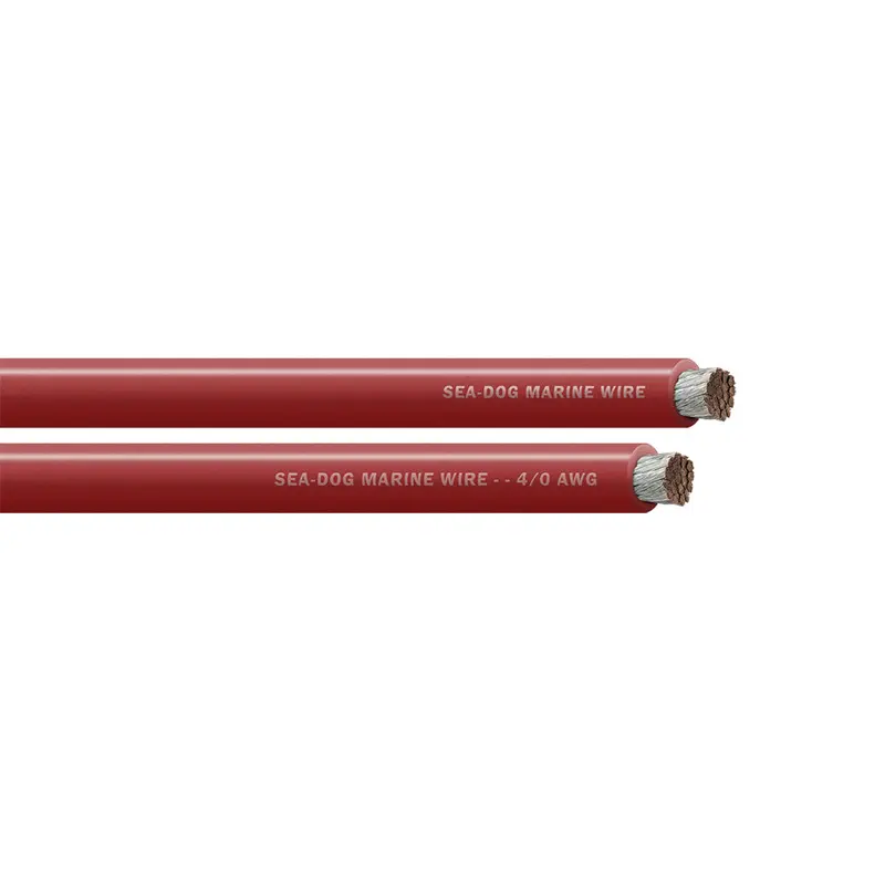 Sea-Dog 4/0 Awg Red Marine Battery Cable – 100-Foot Spool [8041022] 1
