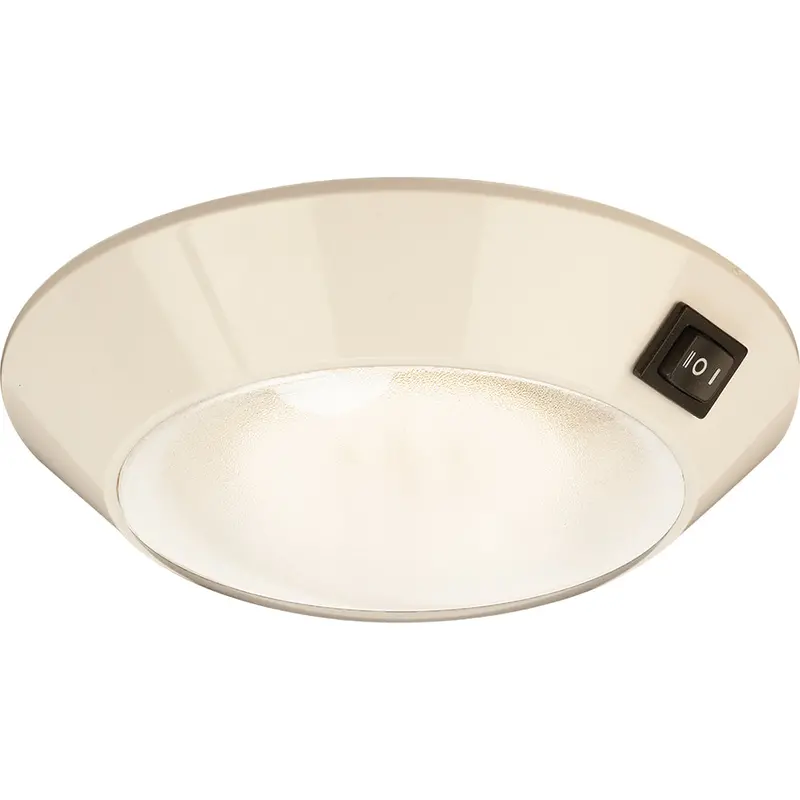 Sea-Dog 4" White Led Dome Light – Day/Night Mode With Clear & Red Bulbs 1
