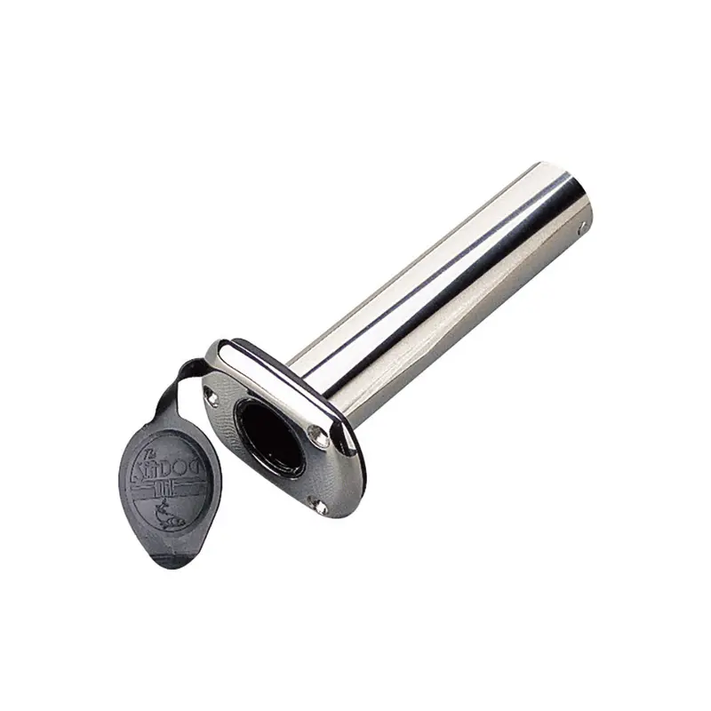Sea-Dog 90-Degree Stainless Steel Flush-Mount Rod Holder With Cap – 325233-1 1