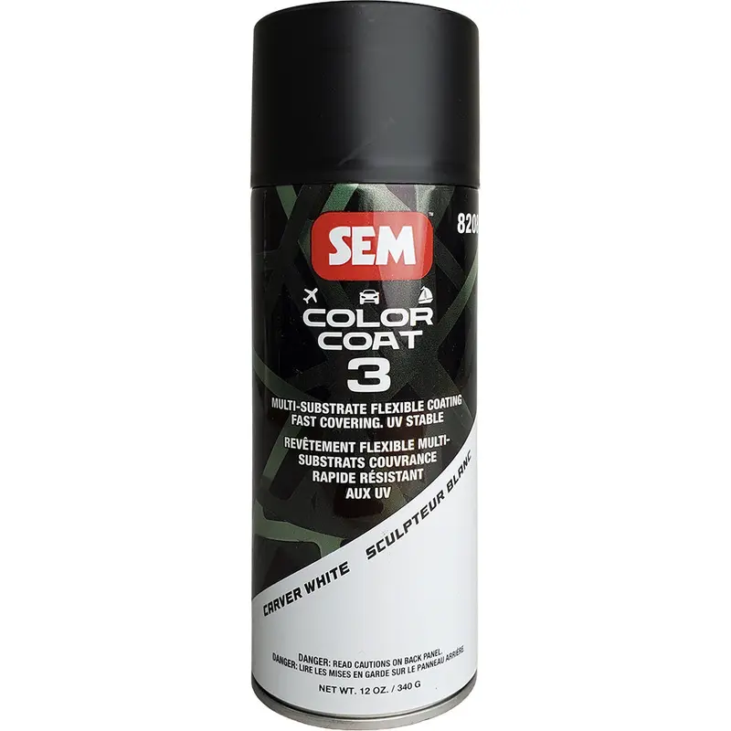 Sem Color Coat 3 Marine Paint In Carver White – 12 Oz Can [82083] 1