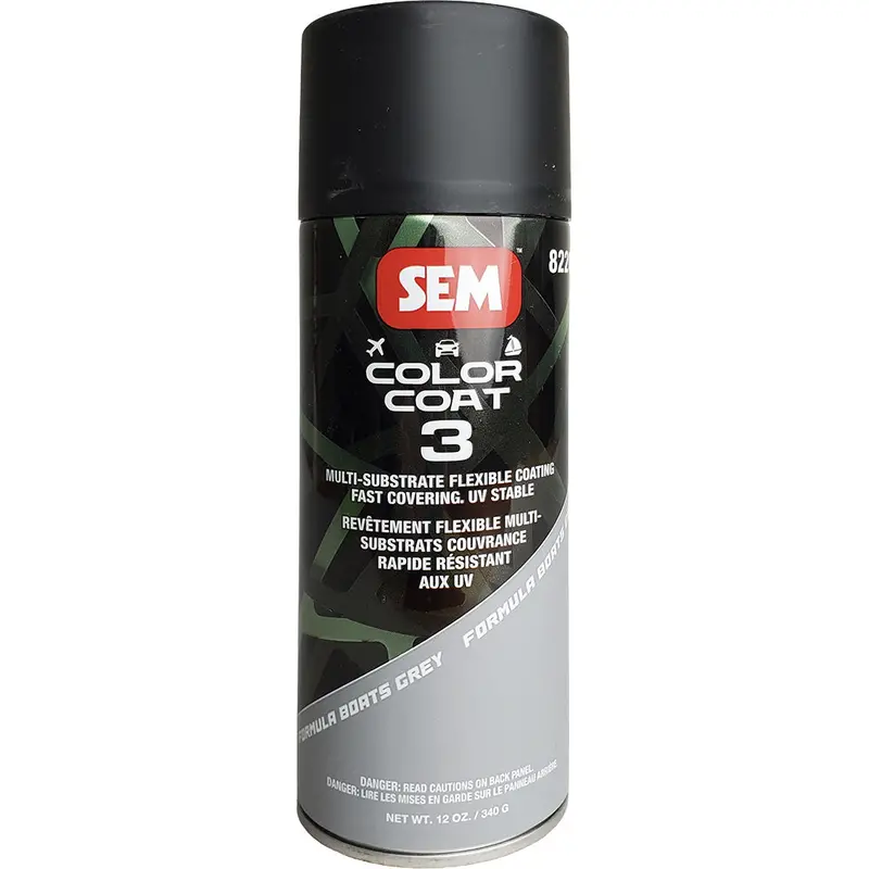 Sem Color Coat 3 Marine Paint In Formula Boats Grey – 12 Oz Can [82203] 1